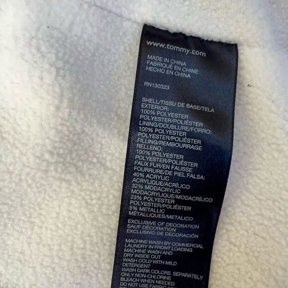 Tommy Hilfiger Girls' toddler pink Fleece lined puffer Jacket size 2T - Picture 5 of 5